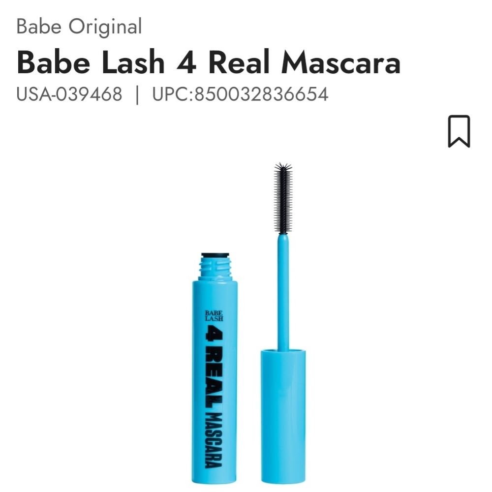 Babe Lash 4 Real Mascara in Bold Blue
